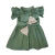 Vestido Infantil de natal Gigi Verde
