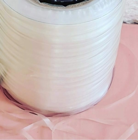 Elástico silicona bretel 10 mm x 10 metros. Lencería