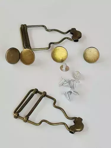 Botón Vaquero 14 X 100 + 100 Hebillas Jardineras Pase 25