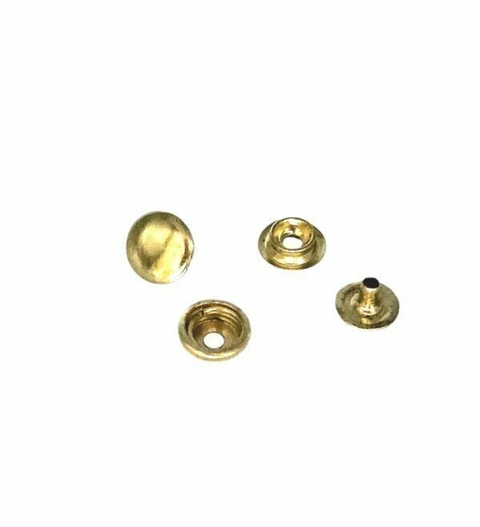 Broches suizos 40-10 dorado x 10