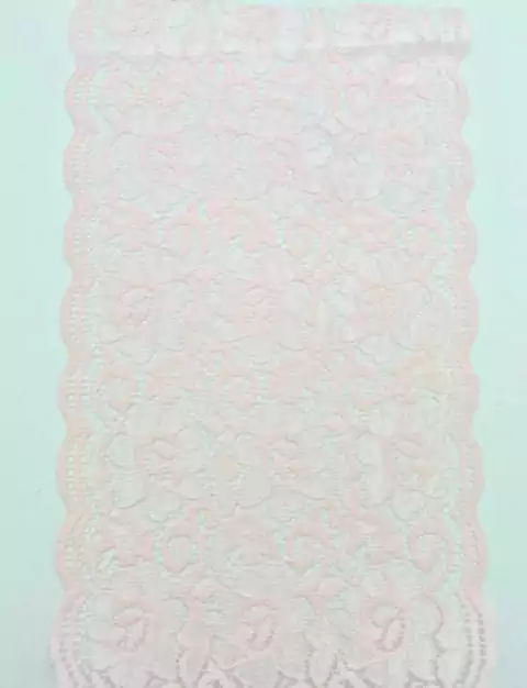 Puntilla de lycra ancha x 10 metros