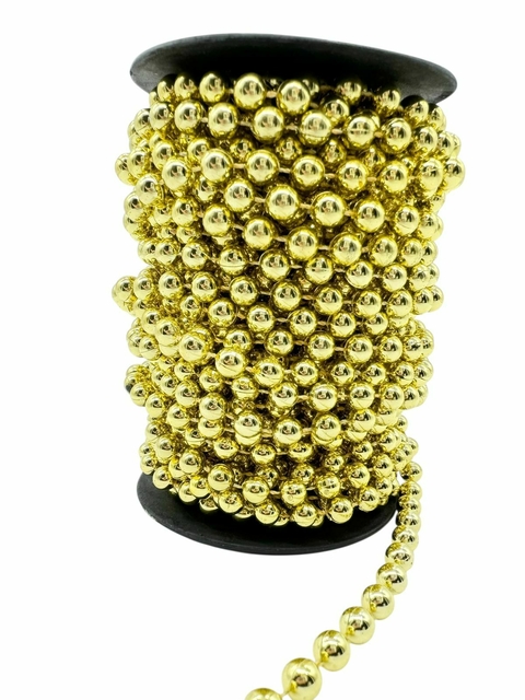 Perla rollo metalizada 8 mm x metro