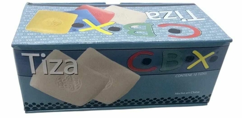 Caja de tiza X 10 unidades