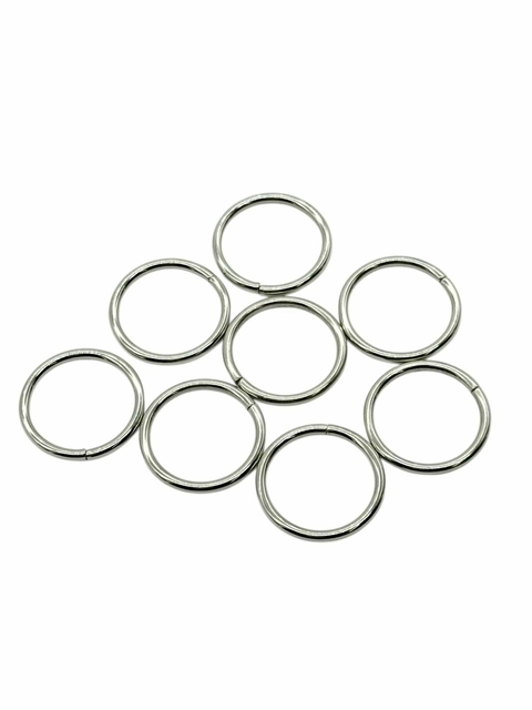 Argollas metálicas N°20 x 100