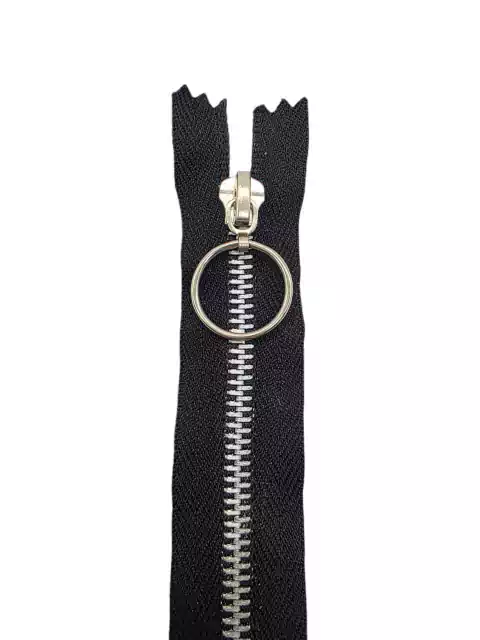 Cierre de aluminio con argolla X UNIDAD