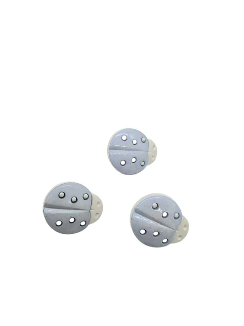 Botón con pie MARIQUITA X UNIDAD