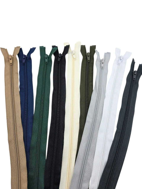 Cierre desmontable 80 cm reforzado x 10 unidades - comprar online