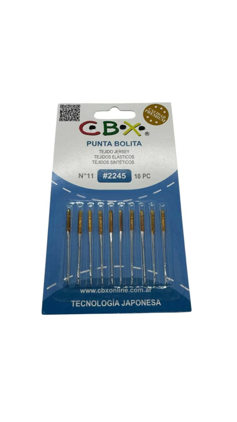 Agujas CBX máquina familiar punta bolita - comprar online