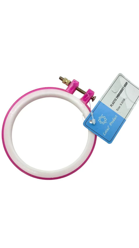 Bastidor de plástico con tornillo 9 cm