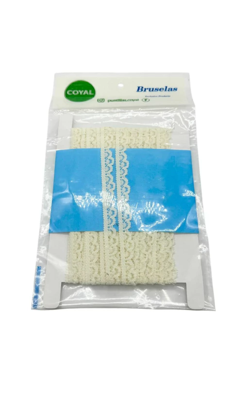 Puntilla elastizada de lycra 15 mm x 10 m