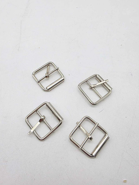 Hebillas polaina 2,5 cm metálicas. Calzado, marroquinería. 100 unidades - comprar online