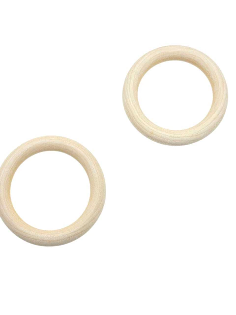Argolla madera 7cm x unidad - comprar online