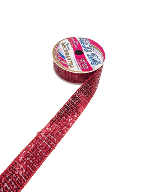 Cinta lentejuela x metro - comprar online