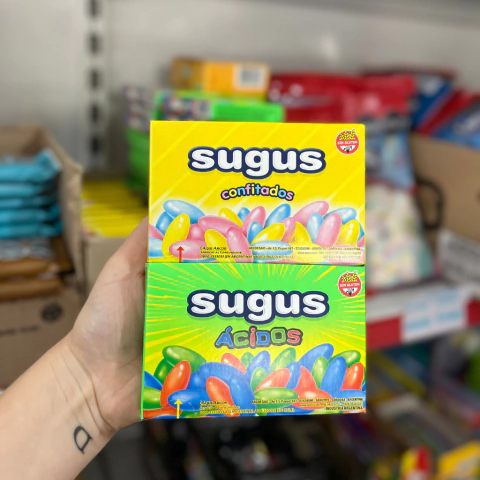 SUGUS CONFITADOS clásicos y ácidos