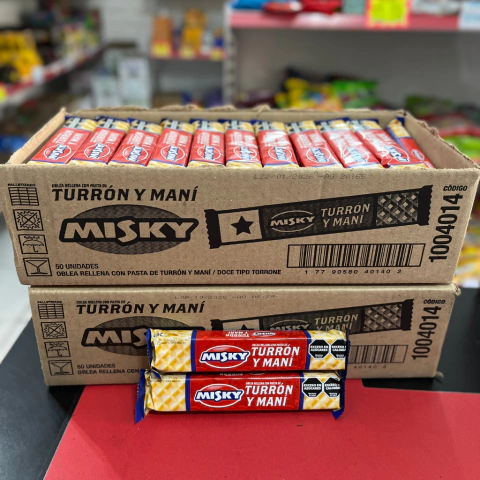 TURRON MISKY caja x50unid