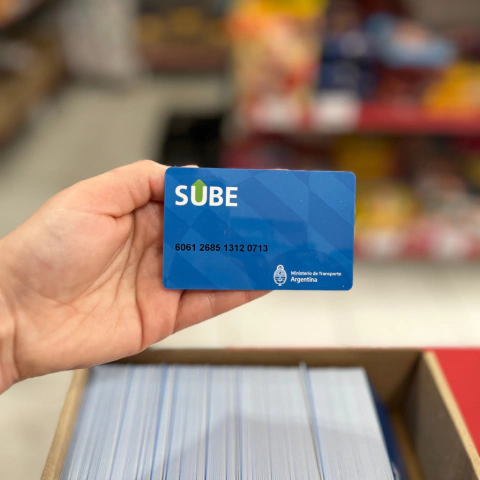 SUBE TARJETAS x200unid