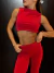 CROPPED REGATA BIANCA - VERMELHO - comprar online