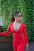 BLUSA DECOTE VERMELHO