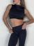 CROPPED REGATA BIANCA - PRETO - comprar online