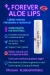 Protetor Labial Forever Aloe Lips - Aloe Vera Babosa Natural