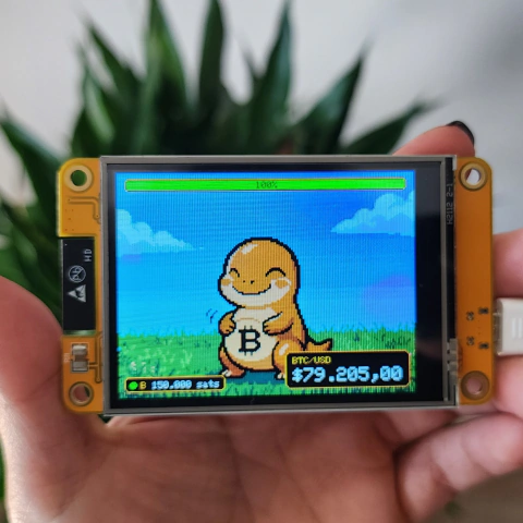 ₿ Tamagotchi: bichinho virtual que se alimenta com Bitcoin