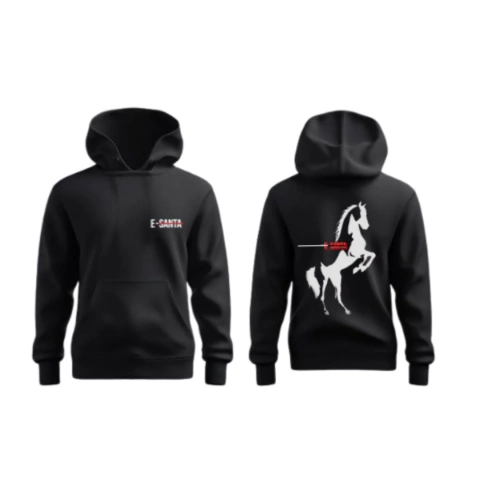 Moletom Unissex Cavalo E-santa