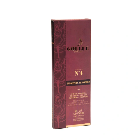Chocolate La Goulue N4 Roasted Almonds 50g
