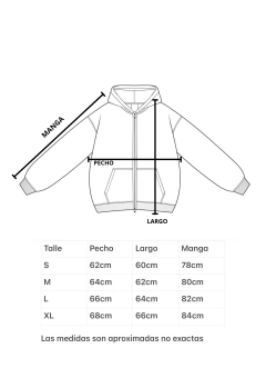 Imagen de Campera “parches” crema