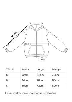 Buzo boxy “Vigio” chocolate - tienda online