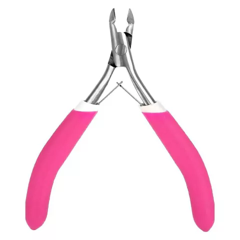 Corta Cutículas Acero Inoxidable Mango De Goma Alicate Fs - comprar online