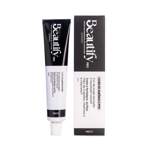 Tintura p/ Cílios, Sobrancelha e Barba Beautify Pro 20ml