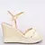 SANDALIA ANABELA OFF WHITE CONSTANCE - comprar online
