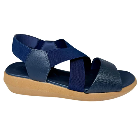 SANDALIA USAFLEX PLATAFORMA NEW BLUE