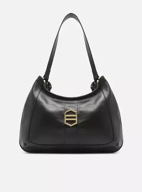 BOLSA COURO AREZZO COR PRETA