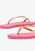 Imagem do CHINELO BRIZZA AREZZO COR LARANJA METAL