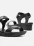 SANDALIA AREZZO SALTO BAIXO ANABELA - comprar online