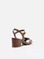 SANDALIA AREZZO SALTO MEDIO COURO - comprar online