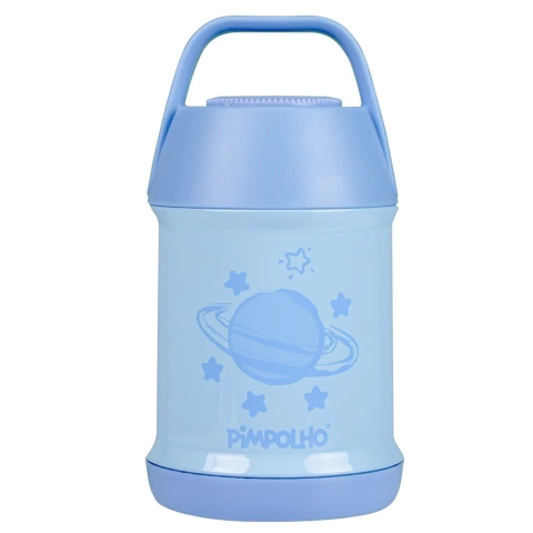POTE TÉRMICO PIMPOLHO AZUL 450ML - comprar online