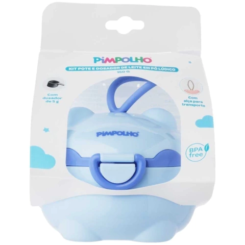 DOSADOR DE LEITE EM PÓ PIMPOLHO AZUL