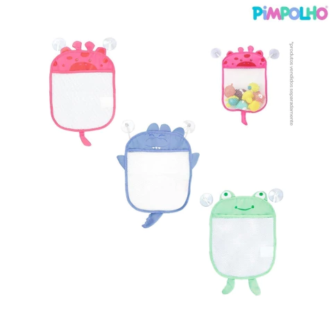 Organizador de Banho Infantil com Ventosas