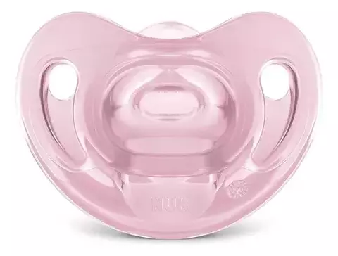 CHUPETA NUK ROSA SILICONE 0-6