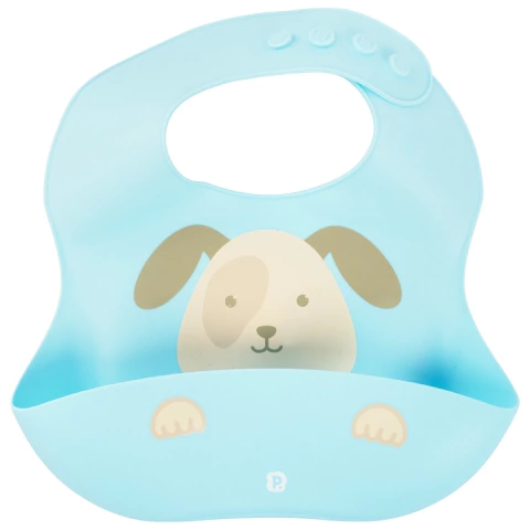 BABADOR DE SILICONE PIMPOLHO AZUL - comprar online