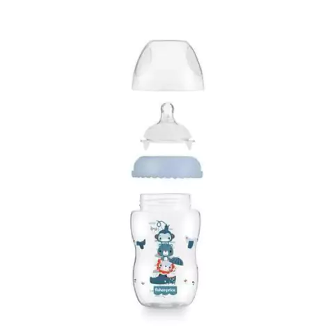 MAMADEIRA FISHER PRICE AZUL 330ML