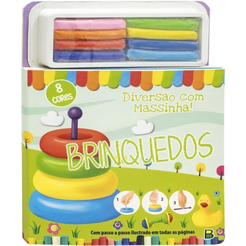DIVERSÃO COM MASSINHA BRINQUEDOS