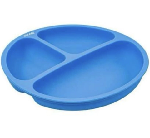 PRATO SILICONE AZUL CLINGO