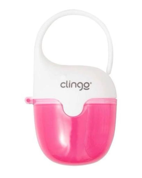 PORTA CHUPETA ROSA CLINGO