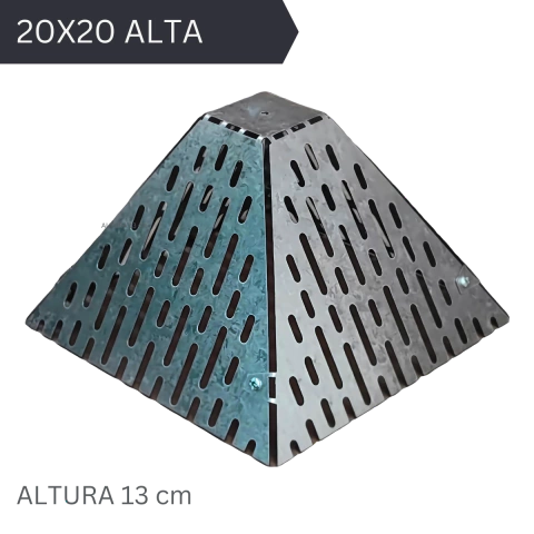 Rejilla Antihojas/antiatascos/evita Inundaciones 20x20 ALTA 13cm