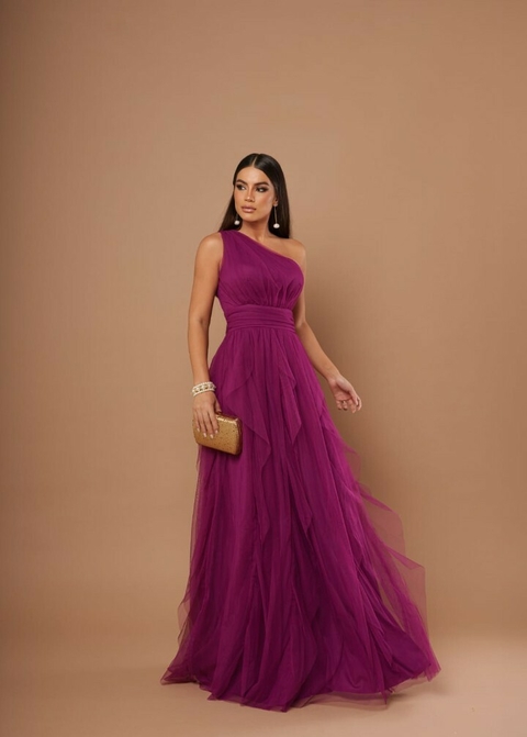 Vestido em Tule Camadas - comprar online