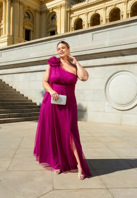 Vestido em Tule Flor - comprar online