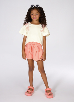 CONJUNTO BLUSA MANGA CURTA E SHORTS 13174503 na internet